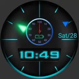 simple info Gamma Blue