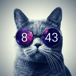 Hipster Cat