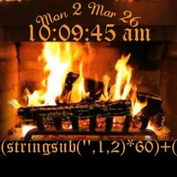 My Fireplace Night New