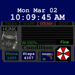 RE2 Menu HUNK version 2.0 Copy