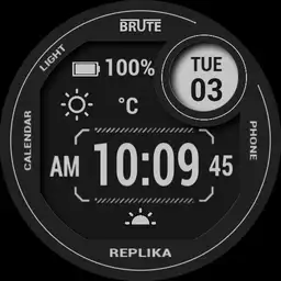 Brute REPLIKA All In One Multi Widget Colours Watch Mk2