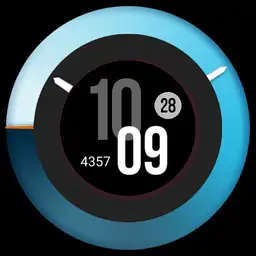 Black Blue circle Copy
