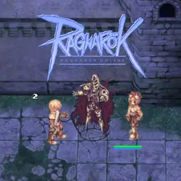 Ragnarok Online - Battle scene