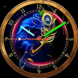 YUVAS LORD KRISHNA WITH PEACOCK FEATHER