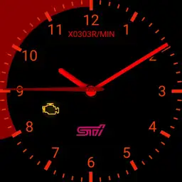 STi gauge with red line with battery Copy