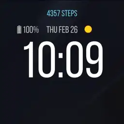 Simple Watch with Calendar Agenda v1
