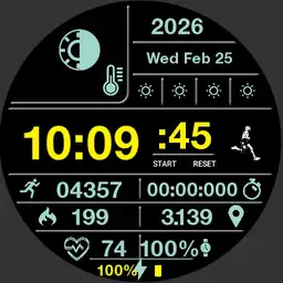 Street Runner GPS, 2Color, Battery, Calendar, Chrono, transitions