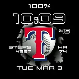 Texas Rangers color