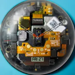 transparent watch