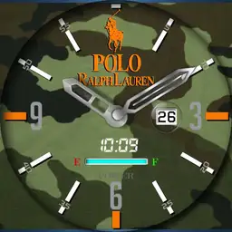 Polo Ralph Lauren Camo orange 46mm