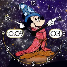 glittering mickey mouse