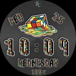 Rubix cube pendulum