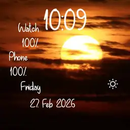 beautiful sunset
