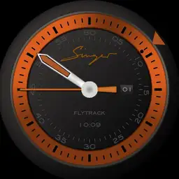 Singer orange