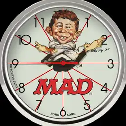 Alfred E Neuman Mad 35th Anniversary