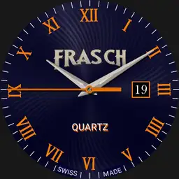 FraSch WATCH Blue&Orange