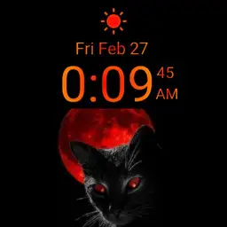 red moon cat