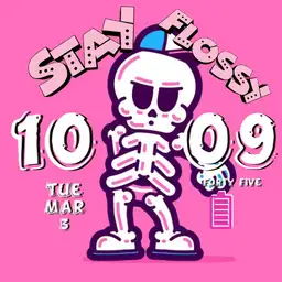 SKELETON FLOSS DANCE