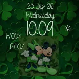 St Patricks Mickey Minnie Copy credit to original artist