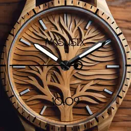 Orologio Legno di Quercia Naturale ZXC72RG