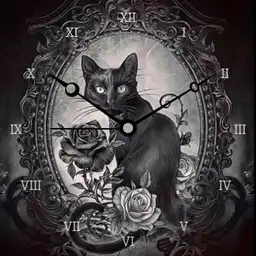 Gothic Black Cat Copy
