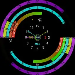 Color Full Watch.