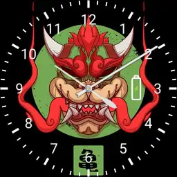 Bowser 12h analogue watch face.