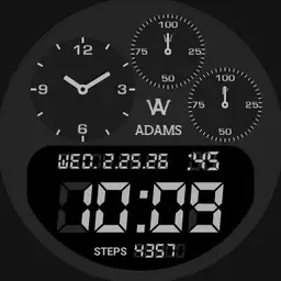 Big Digi & Dials B&W