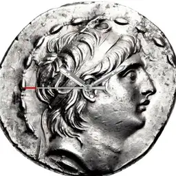 Silver, Antiochus VII, Syria, 138-129 BCE