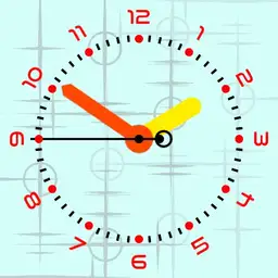Linear circular rotating Timepiece