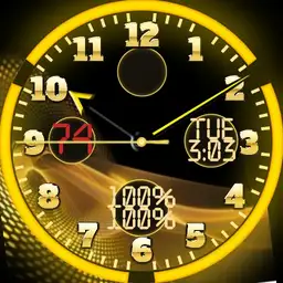 Bright yellow