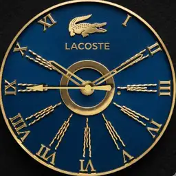 Lacoste Royal Gold and Blie