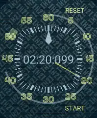 Blueberry Glow Stopwatch