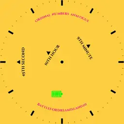 Ordinal numbers analogue