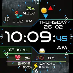 fitness Wear OS watchface