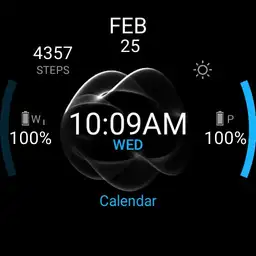 Calendar Watch with Flash Animated