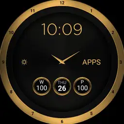 Claude Gold and Black Digital