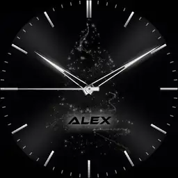 Alex Christmas Analog Gradient Real 3D X-Mas