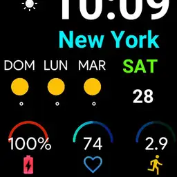 Mi Watch GTS 1.0 Weather