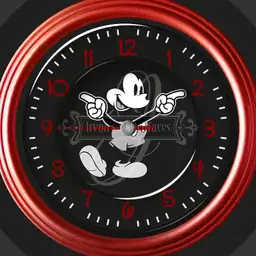 Mickey Disney GreyRed mit Sound Animation