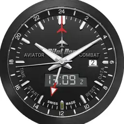 Pilot Dog Aviator Combat Dual Time GMT Combo 2