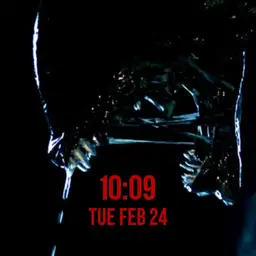 Animated Alien watchface v2