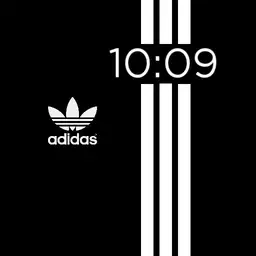 Adidas Black and white