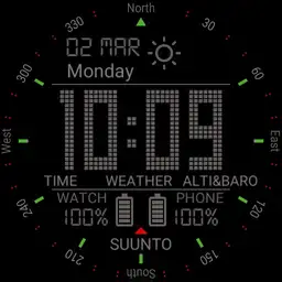 suunto all black