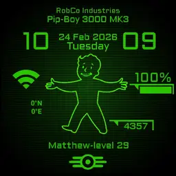 Pip-Boy 3000S mk3 7.0 Copy
