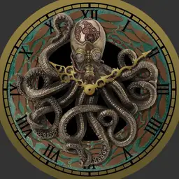 Steampunk Kraken