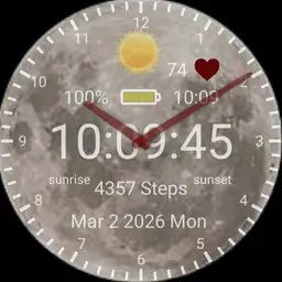 Digital, Steps, Weather, Heart, 24hr, Battery Copy