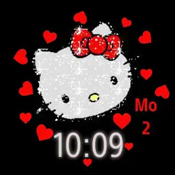 Hello Kitty Bling white