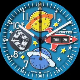 Fortis "B42 Flieger - Chronograph" V2 Ucolor