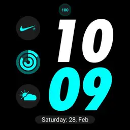 Nike Apple watch digital 3 by geeceejay Copy